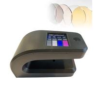 Probador de lentes de luz UV y azul, medidor de transmitancia for rendimiento de luz anti-UV y anti-HEV, sensor óptico for control de calidad de anteojos y lentes.