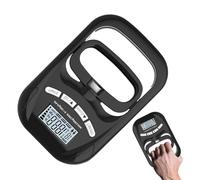 Probador de mango | Equipo de ejercicio de refuerzo de pinza de mano de 180 kg | Pantalla digital alimentada por batería de 7.68 x 5.12 pulgadas | Recuperación del cuerpo Deportes Fitness