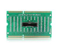 Probador de Memoria de computadora con LED, Tarjeta de Prueba de Memoria de Placa Base de PC, Puertos DDR3 hacia adelante y atrás Disponibles, indicador de diodos emisores de luz