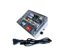 Probador de motor de CA, conector técnico (seguro) de 3 cables de 5 cables para tareas de reparación de motores Construcción de ventilador de CC (tres + cinco líneas)