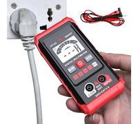 Probador de multímetro digital: medidor de voltaje inteligente, herramienta de medición eléctrica, dispositivo portátil con rango automático | Medición de CA CC de alta precisión para equipos doméstic