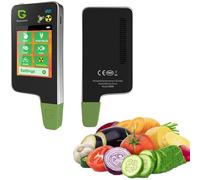 Probador de nitrato de alimentos, detector de residuos de pesticidas 6 en 1 for carnes, frutas y verduras, detector de alimentos, medidor de radiación for agua, for carnes frescas, frutas y verduras(B