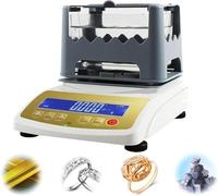 Probador de oro, precisión de 0,001 g, no destructivo, resultados 5s, recargable, mide la densidad y quilates para oro/platino/paladio