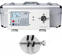 Probador de par digital, medidor de precisión con accesorio de tapa de botella, diámetro de sujeción 10-160 mm, par máximo de 50 N·m para tapas y tapas giratorias