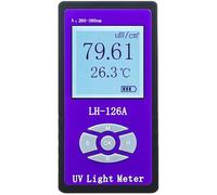Probador de película de tinte, Detector De Penetración Luz UV LH-126A, Probador Película Solar, Transmitancia Ultravioleta UPF50 + Tasa Barrera UV50 para pruebas de luz ultravioleta en ventanillas de