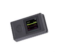 Probador de película solar portátil UV IR VLT, bloqueo de datos, control de aislamiento térmico para tinte de ventana de coche, funda portátil ABS negro