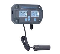 Probador de PH, 6 en 1 Multiparámetro PH/TDS/EC/Salt/S.G/Medidor de Prueba de Temperatura con Control Remoto de Aplicación, Probador de Calidad del Agua para Acuarios Hidroponía Acuicultura(EU)