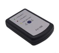 Probador de polaridad de altavoz, 4.1 x 2.8 x 1 pulgadas, medidor de fase automotriz negro para comprobar conexiones positivas y negativas, diagnósticos de audio precisos, instaladores de audio para