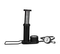 Probador de Presión de Fugas, Barómetro Doble para Evitar el Reflujo de la Presión del Aire, Rosca G1 / 4, Aire Comprimido Manual para el Sistema de Refrigeración por Agua de la Computadora (Negro)