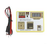 Probador de pulso QD20 compatible con baterías de reloj comunes y diseñado para verificación de precisión de movimiento de cuarzo