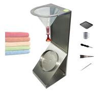 Probador de pulverización de tela con boquilla de altura ajustable y ángulo de colocación de muestra de 45° para pruebas de laboratorio textil y control de calidad