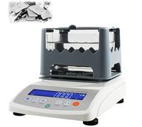 Probador de pureza de densidad para joyas de oro y plata, probador electrónico digital de metales preciosos, detección de valor K, precisión de 0,001 g/cm³, capacidad de 300 g para tiendas de empeños