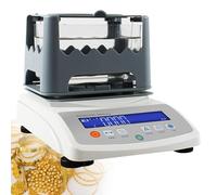 Probador de pureza de oro, densímetro de sólidos de alta precisión con pantalla LCD, rango de densidad: 0,001-99,999 g/cm³, gravímetro de balanza de gravedad, equipo de prueba de densidad 300A