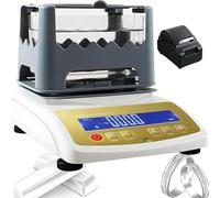 Probador de pureza de oro, verificador de autenticidad de metales preciosos, precisión de 0,001 g, resultados 5s, no destructivo, medidor de densidad recargable para paladio dorado, plata, platino