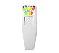 Probador De Radiación Campo Electromagnético Lector EMF Detector Medidor Magnético Indicador 5 LED Gauss Sensibilidad en todo momento con total confianza(1PC White)