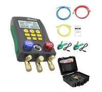 Probador de refrigeración del colector de presión de vacío Digital DY517, herramienta de válvulas de calibre de temperatura de aire acondicionado Compatible(DY517A set)