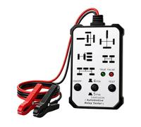 Probador de Relé de Auto - Probador Universal de Alta Precisión 12V 24V | Herramienta de Diagnóstico Automotriz - para Coches, Vehículos, Camiones, Semirremolques, SUV y Motores
