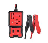 Probador de relé de Coche, probador de Voltaje Universal 12V, probador de relé electrónico automotriz, luz indicadora de LED, comprobador de batería de Coche