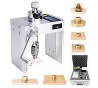 Probador de resistencia de adherencia para baldosas cerámicas, probador hidráulico de fuerza de extracción con mecanismo hidráulico, 14 bloques de prueba roscados, medición de fuerza