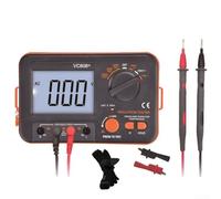 Probador de resistencia de aislamiento digital 1000 V megohmímetro AC DC Voltímetro Ohmímetro con LCD retroiluminado para pruebas de cables