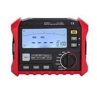 Probador de Resistencia de Aislamiento Megóhmetro, Probador de Resistencia a Tierra de Alta Precisión Profesional Práctico para Motor