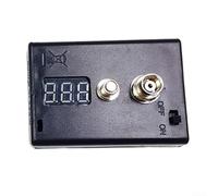 Probador de resistencia digital con pantalla LED para mediciones de 0.01-19.9Ω y 0.01-11.9V, medidor ABS para pruebas de bobina EGO 510/808D/M7/M8 (generación 1)