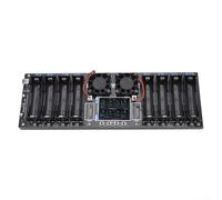 Probador de resistencia interna de capacidad de 8 canales con pantalla de corriente de voltaje, ventilador de enfriamiento activo y terminal de descarga externa para pruebas de celdas planas