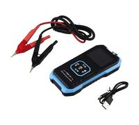 Probador de resistencia interna de la batería HRM-10, voltaje de 0-100V DC y 0-200Ω metro de ohmios con pantalla a color TFT, precisión Kelvin de 4 hilos, clasificación de datos y exportación de PC