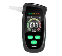 Probador de respiración portátil alimentado por USB con tecnología de sensor semiconductor, lectura rápida y múltiples opciones de visualización de unidades