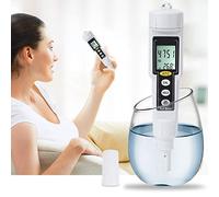 Probador de Salinómetro Digital Portátil para Piscina de Agua Salada, Pantalla Dual LCD LED, Medición de Alta Precisión, Fácil de Transportar