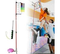 Probador de Salto Vertical con Base Estable, Equipo de Entrenamiento de Salto de Altura de pie, de 1,3 a 3,6 Metros, para Jugadores de Baloncesto. Herramienta de medición de Salto con Base e