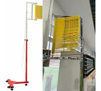 Probador de Salto Vertical, Equipo de Entrenamiento de pie, para Adultos, Ayuda para Entrenamiento físico, Herramienta de medición de Salto de Metal Ajustable con AB