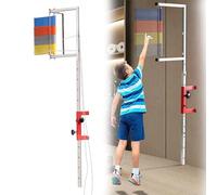 Probador de salto vertical: herramienta de medición ajustable montada en la pared para entrenamiento de fitness, evaluación de rendimiento y pruebas atléticas