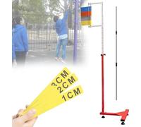 Probador de salto vertical Herramienta de medición de salto Equipo de entrenamiento de salto de altura de pie Campos deportivos para interiores y exteriores Entrenador de salto vertical portátil con