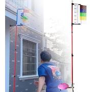 Probador de salto vertical, herramienta de medición de saltos ajustable para entrenamiento atlético en gimnasios y escuelas, fácil instalación