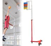 Probador de salto vertical independiente con ruedas para entrenamiento físico y medición del rendimiento deportivo