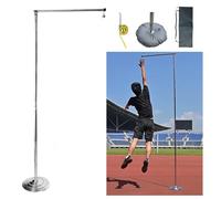 Probador de salto vertical para entrenamiento de voleibol, herramienta portátil de medición de altura con base rellena de agua para pruebas físicas escolares