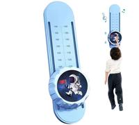 Probador de salto vertical para niños Lindo Trainer de salto vertical de 14 niveles con Voice Broadcast 100 Counts Authesives Authesive Jump Trainer para Kindergarten en el hogar,.