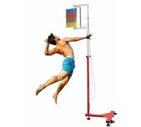 Probador de salto vertical, poste ajustable para entrenamiento de voleibol, ideal para uso en gimnasio y evaluación vertical