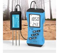 Probador de suelo: prueba digital de fertilidad 7 en 1 de alta precisión para nitrógeno, fósforo, potasio, pH, humedad, conductividad de nutrientes y medidor EC