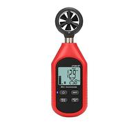 Probador De Temperatura Medición Velocidad Del Viento Con Retroiluminación LCD Anemómetro Digital Mediciones Precisas Versátiles(UT363BT)