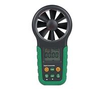 Probador De Temperatura Y Humedad Del Volumen Viento Con Anemómetro Interfaz USB Mediciones Precisas Versátiles