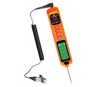 Probador de tensión de coche,Herramienta de diagnóstico para circuitos,Controlador de voltaje de coche Pantalla digital LED Cable extensible | Para autocaravanas, peso pesado, batería