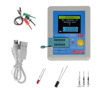 Probador de transistor de alta precisión probador LCR-T7 multifunción 128 TFT LCD capacidad de diodo triodo