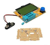 Probador de transistores, para LCR-T4 Analizador de componentes digitales para MOSFET de triodo de diodo con cáscara naranja (B)