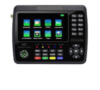 Probador de TV Medidor de señal satélite V10 Finder Max for receptor DVB-S/S2/S2X, detector con batería integrada 4000 mAh, comparado el PRO
