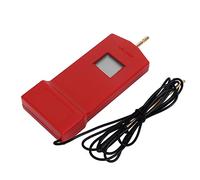 Probador de Vallas 15 X 6 X 2 Cm Probador de Vallas LCD Digital con Batería para Granjas (rojo)