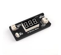Probador de voltaje 1S de 4 canales para aplicaciones LiPo For Life y LiHV que soportan 2.50V a 4.35V y equipado para conexiones JST 1.25 PH 2.0 LOSI