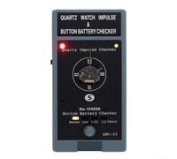 Probador de voltaje de batería de botón y detector de reloj de cuarzo QBC22, herramienta portátil para probar celdas de botón de 1 5 V y 3 V y movimientos de cuarzo