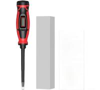 Probador de voltaje de destornillador HT95A-SL5, con pantalla LCD retroiluminada, detección NCV y medición de voltaje de CA de modo dual